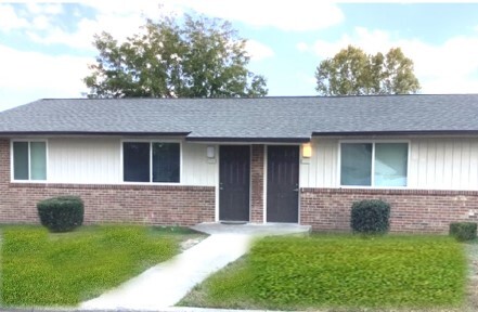 The exterior of a newly renovated apartment.