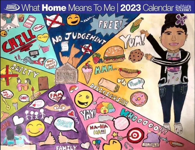 What Home Means to Me Poster Contest 2022 Calendar