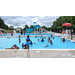 Children enjoying time at the water park. 