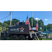 The Mission BBQ Mobile grill serving up barbecue on the back of its truck.